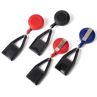 Nouveau porte-briquet rétractable portable haut de gamme 2026 avec logo personnalisé, clip porte-clés et laisse pour accessoires de fumeur