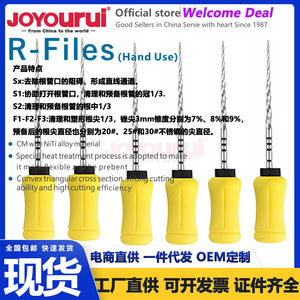 Joyourui – Fils de canalaillage dentaire F5 en Nickel Titane pour nettoyage et traitement manuels, section transversale convexe triangulaire argentée - Product Image 5