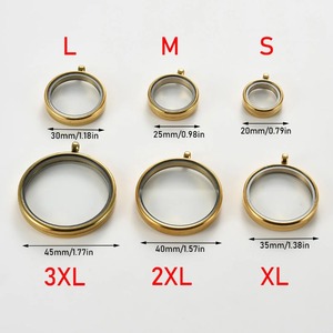 Colgante <span class=keywords><strong>de</strong></span> urna <span class=keywords><strong>de</strong></span> acero inoxidable para cenizas con cadena, círculo <span class=keywords><strong>de</strong></span> acrílico, recuerdo <span class=keywords><strong>de</strong></span> cremación, regalo para hombres y mujeres, 1 unidad - Product Image 2