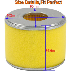 Filtro de Aire para Motor GX340 GX390 11HP 13HP, Pieza de Repuesto Nueva #   17210-ZE3-010, 17210-ZE3-505 - Product Image 1