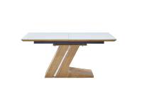 Tables de restaurant au design moderne, extensibles, en MDF brillant et verre, pour appartement, écologiques, vente en gros