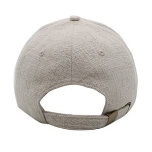Gorras de Béisbol Deportivas Vintage de Alta Calidad, Ecológicas y de Lujo para Mujer, de 6 Paneles, de Lino y Algodón, con Bordado Personalizado, Estructuradas y con Visera Curva - Product Image 4
