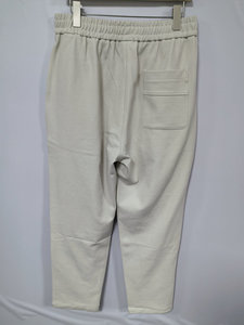 <span class=keywords><strong>Pantaloni</strong></span> Invernali Unisex in Spandex/Cotone, Tinta Unita Kaki, 350g, Foderati in Pile, Casual, Lunghi, con Logo in Vita, Oversize in Spugna per <span class=keywords><strong>Uomo</strong></span> - Product Image 4