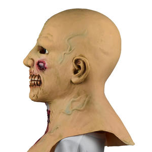 Masque en latex effrayant et astucieux pour Halloween, accessoires de maison hantée, zombie mutant <span class=keywords><strong>d</strong></span>'<span class=keywords><strong>horreur</strong></span>, accessoires de jeu de rôle en salle secrète - Product Image 3