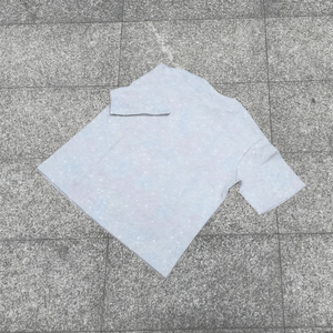 T-shirt personnalisé pour homme, coupe classique, golf, 280g, 100% coton, tricoté, col rond, anti-plis, respirant - Product Image 3