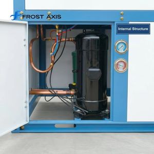 Enfriador de Agua Industrial Refrigerado por Aire, Certificado CE OEM, Enfriamiento de Proceso por Tornillo Scroll Personalizado de Fábrica, Control de Temperatura 220V/380V - Product Image 2
