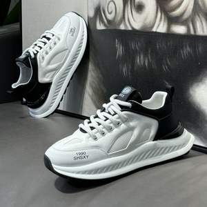 Zapatos Deportivos de Malla Transpirable para Hombre, Estilo Europeo, Juveniles, para Correr, Casuales, con Suela Gruesa, Estilo Ashgan, Modernos para Hombre Mayor - Product Image 5