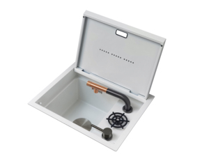 Nuevo Estilo, Venta Caliente, <span class=keywords><strong>Fregadero</strong></span> de Cocina Multifuncional Oculto, Nano Negro Elegante Blanco, con Lavador de Cuo - Product Image 4