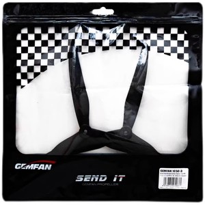 Hélice GEMFAN 1050-<span class=keywords><strong>3</strong></span> à <span class=keywords><strong>3</strong></span> pales en PC - Haute rigidité pour drones FPV longue portée et à charge lourde de <span class=keywords><strong>10</strong></span>,<span class=keywords><strong>5</strong></span> pouces, <span class=keywords><strong>1</strong></span> paire (1CW+1CCW) - Product Image 4
