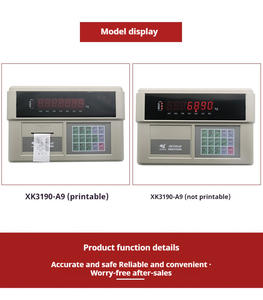 Yaohua XK3190-A9 + eletrônico pesando instrumento carga celular indicador imprimível - Product Image 6