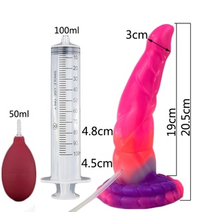 YOCY Squirting Monster - Dildo Luminoso de Silicona Colorida para Mujeres, Juguete Erótico para Masturbación, Masaje Anal, Sex Shop - Product Image 6