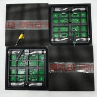 Modul Layar LED P2.5 P3 P4 P5 P6 P8 P10 Warna Penuh untuk Luar Ruangan, Modulo untuk Papan Reklame, Video Wall, Layar Kabinet, dan Papan Tanda