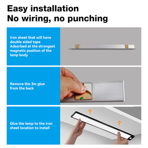 Cảm Biến Chuyển Động Ánh Sáng Tủ USB Có Thể Sạc Lại Tủ Quần Áo Ánh Sáng Nhà Giường <span class=keywords><strong>LED</strong></span> Dưới Tủ Dải Ánh Sáng Đèn Cho Nhà Bếp - Product Image 3