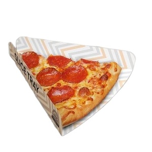 Boîte à pizza personnalisée en carton <span class=keywords><strong>blanc</strong></span>, boîtes à pizza triangulaires - Product Image 5