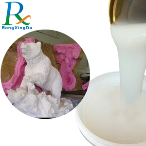 Tembus platinum sembuh karet silikon rtv2 karet silikon cair untuk pembuatan cetakan patung besar - Product Image 1
