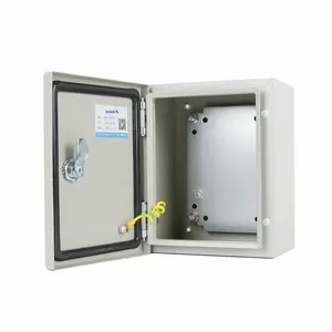 China Supplier SAIPWELL Factory price wall mounting waterproof metal electric box for outdoor use