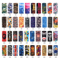 Penutup Leher/Syal Bandana Tabung Polyester Anti Angin, Anti UV, Bernapas, Logo Kustom untuk Olahraga Luar Ruangan, Pria Wanita