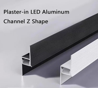 Profilé LED d'angle pour faux-plafond SDW-XF1, type Z