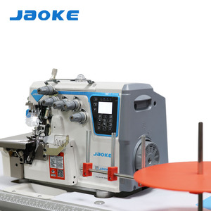 New Industrial Full-Automatic Serger EX High-Speed Overlock Auto Thread Trim Presser Lift Double Needle 6-Thread <b>Binding</b> Iron - Product Image 3