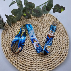 סיטונאי מותאם אישית יפן אנימה שדים קוטלת שרוך מצויר הדפסת העברת חום שרוך צוואר פוליאסטר לקידום מכירות