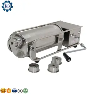 3 PCS Nozzles Stainless Steel 5 Liters Manual Vertical Donut Churros Maker Making Machine