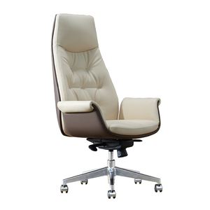Foshan manufacturer luxury ergonomic office chair price executive chairs leather genuine - Product Image 6