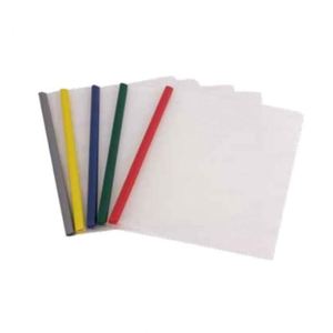 Top Quality Best Price 40 Pack Clear Report Covers 20 Sheet Capacity Sliding Bar Report Covers Fit for Letter Size <b>Paper</b> - Product Image 1