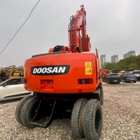 Transfert rapide, économie de carburant, contrôle précis, excavatrice sur pneus d'occasion Doosan Dh150w7, moteur hydraulique 150, engrenage, entretien routier, urbain