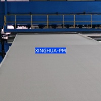Feutre de presse pour machine à papier double couche, marque XINGHUA, fibre synthétique importée, haute performance de déshydratation, tissage sans fin 90-120