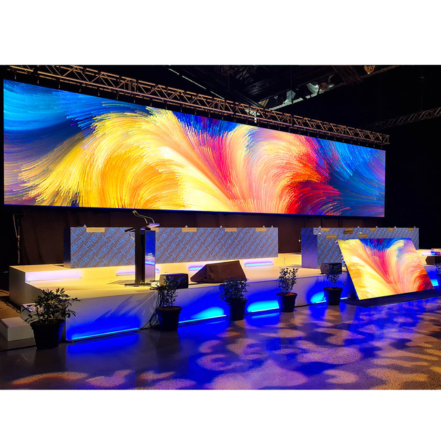 4K Indoor Cob P125 Pixel Pitch 1Mm 600X337.5 Led Wall Screen Panel for Cinema Conference Room P1.8 Led Display
