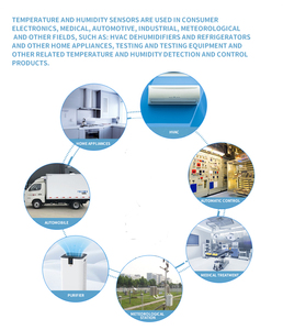 Sensor de Temperatura y Humedad JYX de 4 Cables, 1M/2M, SHT20/SHT30/SHT40, RS485 I2C, con Sonda de Acero Inoxidable, Rango de -40~+125 - Product Image 3