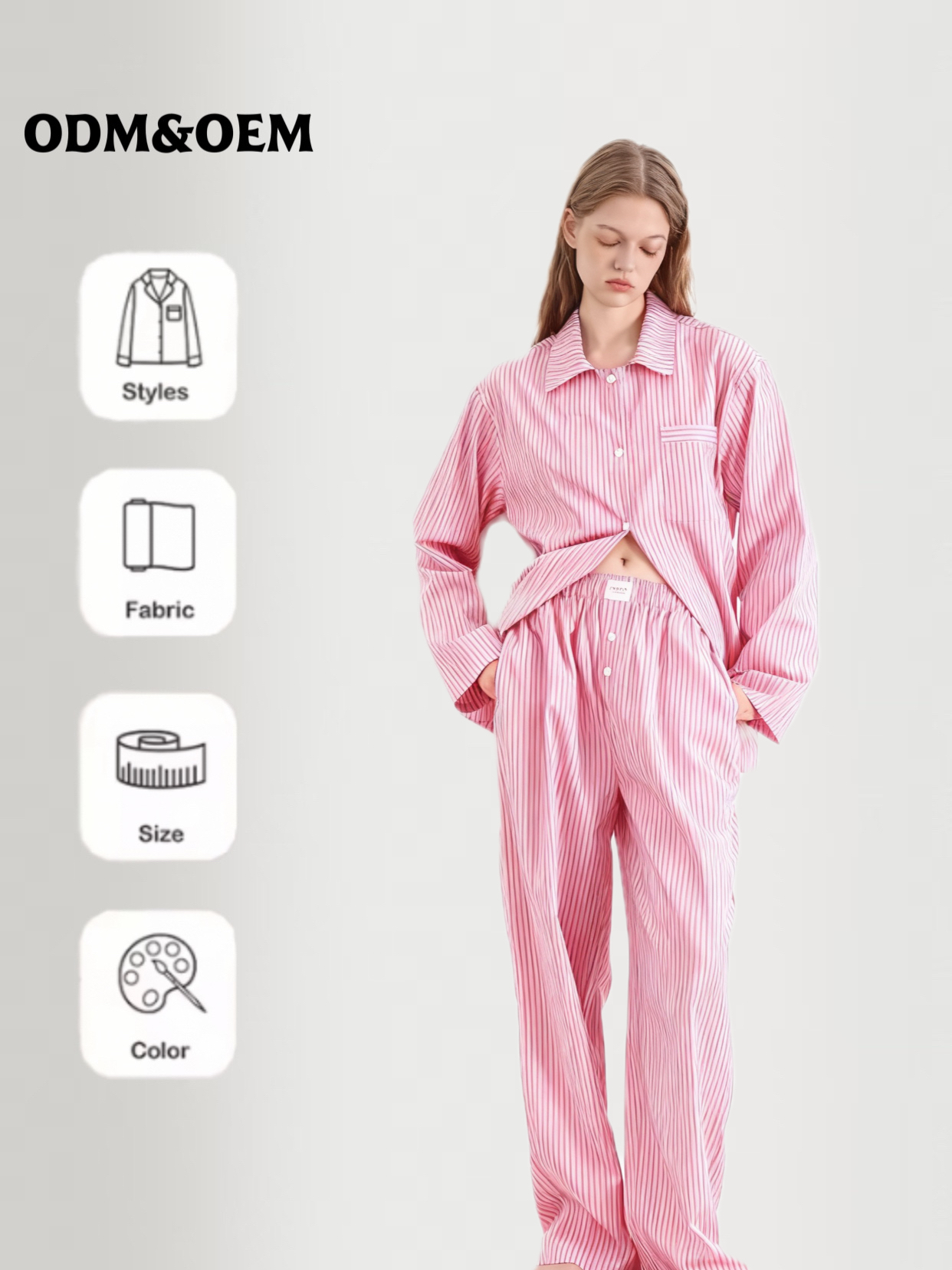 Camisón Manga Larga Night Stars Para Mujer
