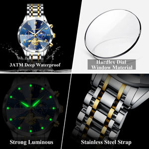 Poedagar 938 Fashion Retro Cartoon Simple <b>Men's</b> <b>Watch</b> Fashion Waterproof Quartz Stainless Steel Band Blue Dial 3BAR 2026 - Product Image 5