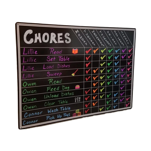 Venta caliente magnético personalizado de fábrica planificador <span class=keywords><strong>semanal</strong></span> hogar nevera tarea <span class=keywords><strong>pizarra</strong></span> - Product Image 1