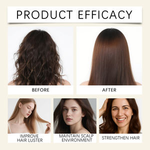 Shampoo volumisant à la lavande AMZ, nettoie en douceur les <span class=keywords><strong>cheveux</strong></span> pour un volume naturel, une hydratation et une brillance. Les pointes fourchues sont lissées pour une douceur soyeuse - Product Image 6