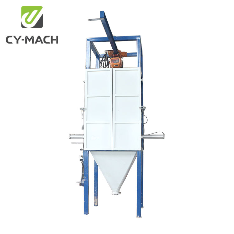 bag dump station vacuum conveyor powder material