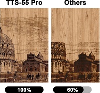 TWOTREES Vente en gros TTS-55 Pro Graveur laser DIODE 3D Découpe Marquage Portable Fibre Bois Métal Machine de gravure laser