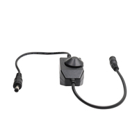 Câble LANO DC5.5x2.1mm Mâle/Femelle 22AWG ABS 1m IP11 36V USB-C 2 Ports 5A LED/CCTV/DIY