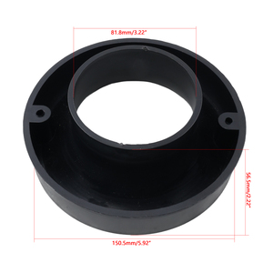 Anillo Reductor Universal de Goma de 150 mm (6 Pulgadas) para Filtro de Aire a Adaptador de Admisión de 89 mm, Accesorio de Goma Premium AFC-001-BK - Product Image 6