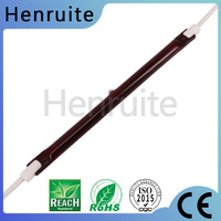 220V 1000W 480mm Rubinrote Quarz-Kurzwellen-Halogen-Infrarot-Heizröhre IR-Heizlampe für PET-Blasformmaschine