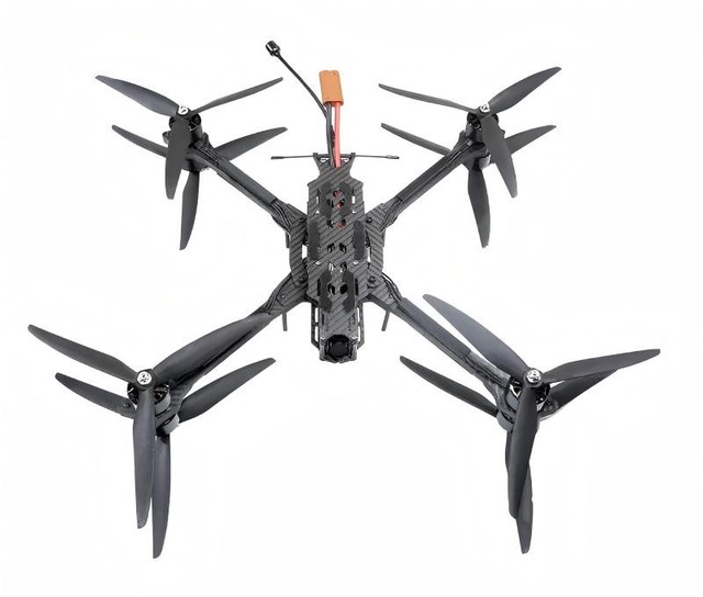 10 Inch FPV Drone 3.5KG Payload 150km/h High Speed Long Range 20km 6S 8000mAh Battery Professional Racing FPV Quadcopter