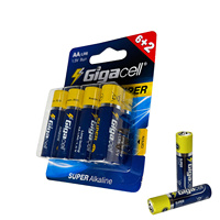 Precio barato Baterías primarias LR6 Dry Cell 1,5 V AA Super Alkaline Battery para juguetes