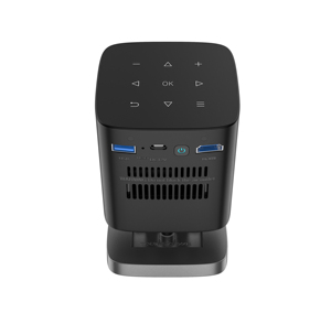 C1000 WVGA 960*540p DLP Android 9.0 180ANSI 8000mAh không dây thông minh chiếu bt5.0 2GB DDR3 + 32GB eMMC hỗ trợ 3D kính - Product Image 3