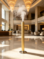 Diffuseur de parfum professionnel pour hôtel et maison, atomiseur de parfum à double liquide, rechargeable par Type-C/batterie, contrôle intelligent par application, éclairage LED