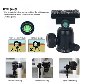 Chuyên nghiệp nhiếp ảnh xách tay 360 độ xoay máy ảnh <span class=keywords><strong>Tripod</strong></span> cài đặt bóng đầu máy ảnh cài đặt ghế DSR máy ảnh - Product Image 4