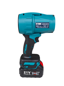 มอเตอร์ไร้แปรงถ่าน 21V 1300W พัดลมแรงลมแบบพกพา เครื่องเป่าหิมะ แบตเตอรี่ลิเธียมแบบชาร์จได้ ดีไซน์ไร้สาย - Product Image 5