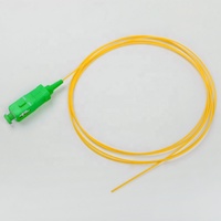 Harga Pabrik Kabel Patch Fiber Optik SC/APC Singlemode SM 652D 1m 0.9mm 9/125 Simplex LSZH POE/GSM/GPRS yang Dapat Disesuaikan