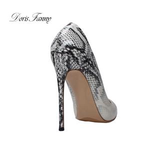 Scarpe con Tacco <span class=keywords><strong>a</strong></span> <span class=keywords><strong>Spillo</strong></span> Bianche Personalizzate all'Ingrosso, Punta Affusolata, Taglia Grande, Traspiranti, Leggere, Sexy, Formali - Product Image 3