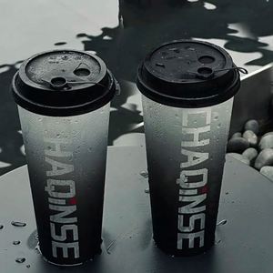Disposable Custom logo 16oz 22oz pp <b>Plastic</b> <b>Cup</b> Milk Tea Cold <b>Drink</b> Coffee in Mold Labeling <b>Plastic</b> <b>Cup</b> with Lids - Product Image 4