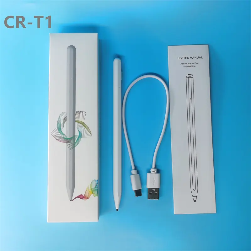 Palm rejection capacitive tablet touch screen active stylus pen for ipad apple pencil with tilt function
